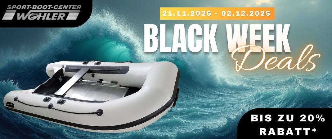 Black Week Deals für Schlauchboote