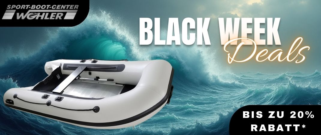 Black Week Deals für Schlauchboote