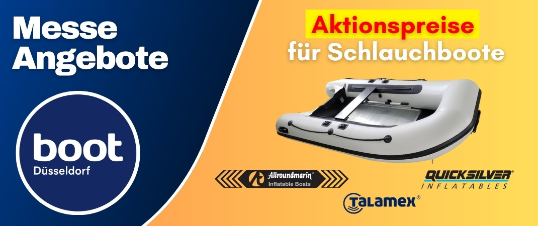 Messe Aktionspreise für Schlauchboote