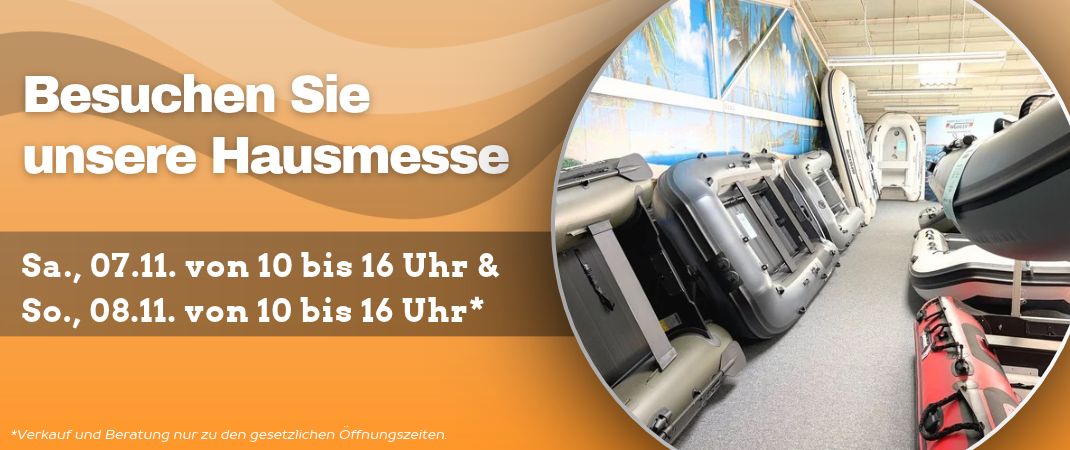 Hausmesse am 07. & 08. November 2026